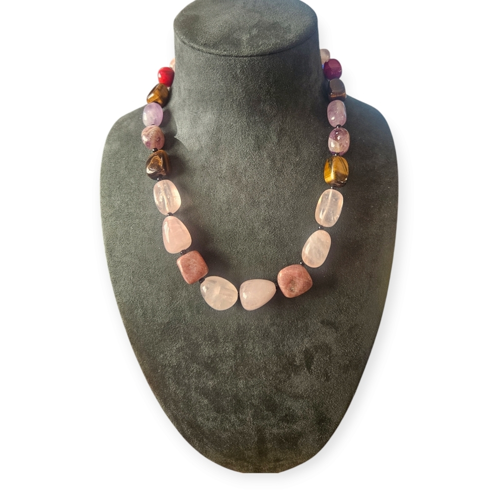 Multi Gemstone Necklace
